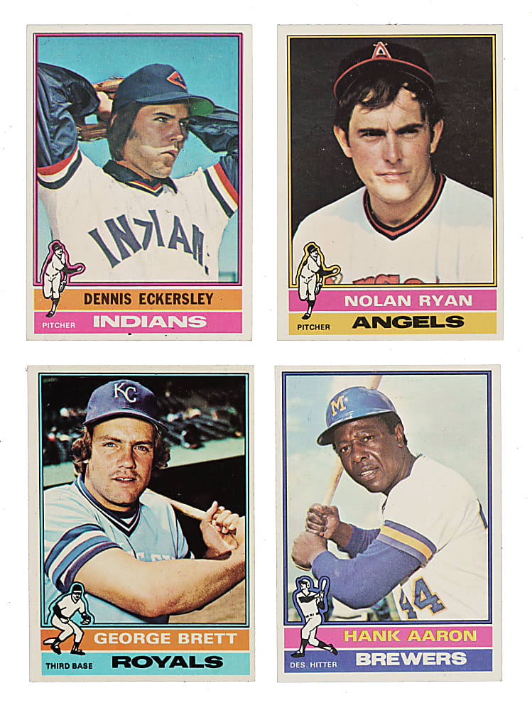 High-Grade 1976 Topps Complete Set (660)