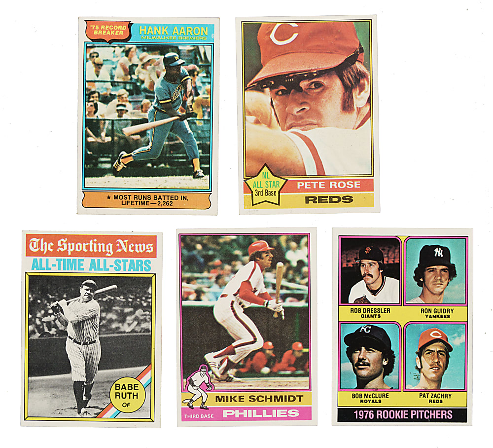 High-Grade 1976 Topps Complete Set (660)