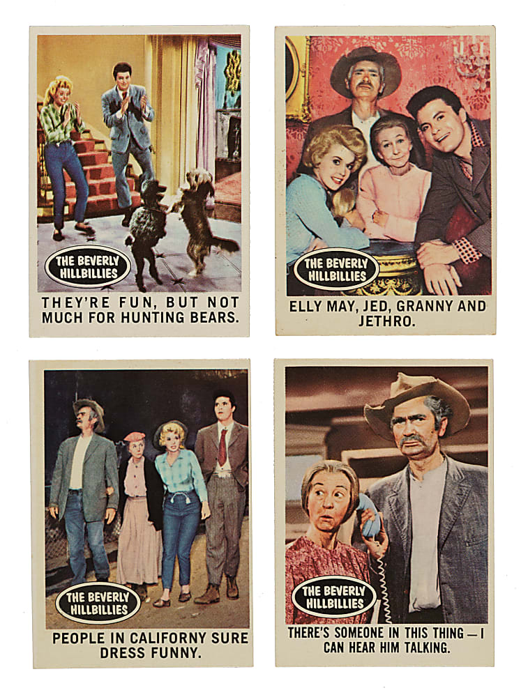 1963 Topps "Beverly Hillbillies" Complete Set (66)