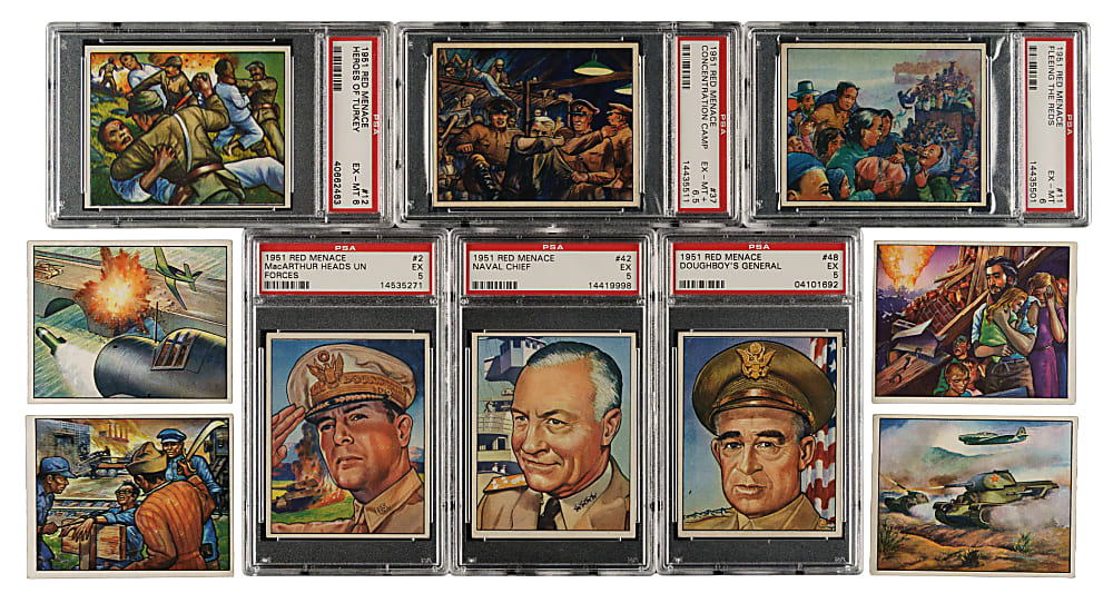 1951 Bowman "Red Menace" Complete Set (48)