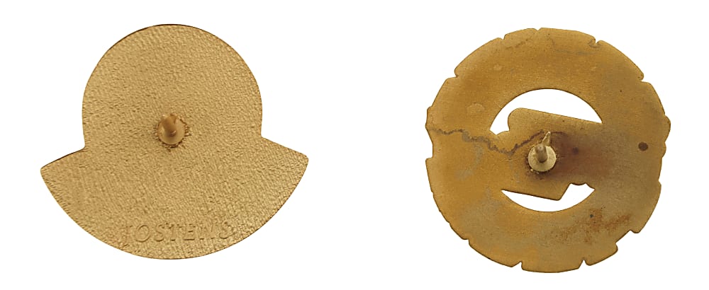 1992 World Series Multi-Signed Baseball with John Smoltz and Tom Glavine Plus Atlanta Braves and Toronto Blue Jays World Series Press Pins