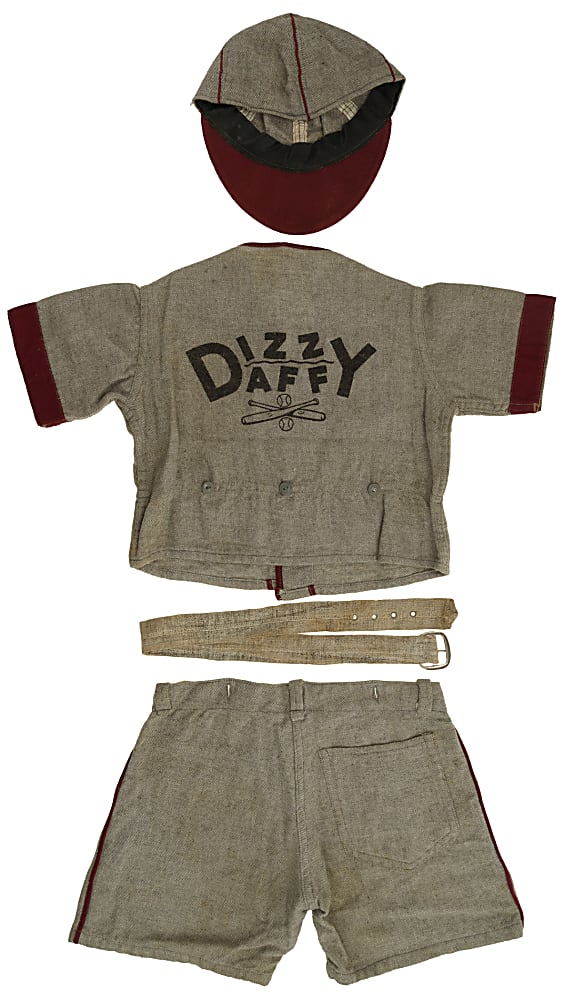 1934-1936 "Dizzy and Daffy Dean Base Ball Play Suit" Plus 1935 Big League Chewing Gum Wrapper and Redemption Sheet