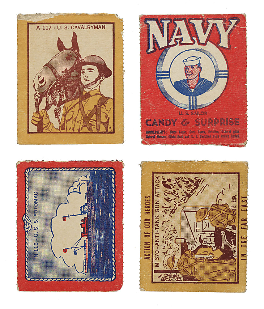 1940 R3 "Adventures of the Army, Navy and the Marines" Near-Complete Set (42/57)