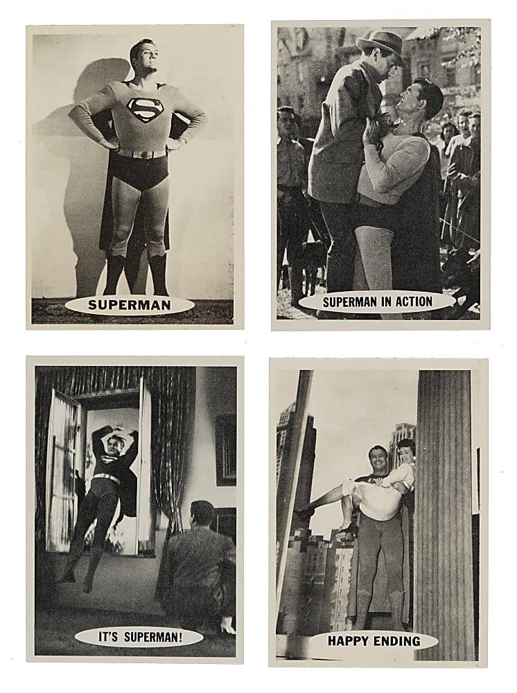 1966 Topps Superman Complete Set (66) Plus Wrapper