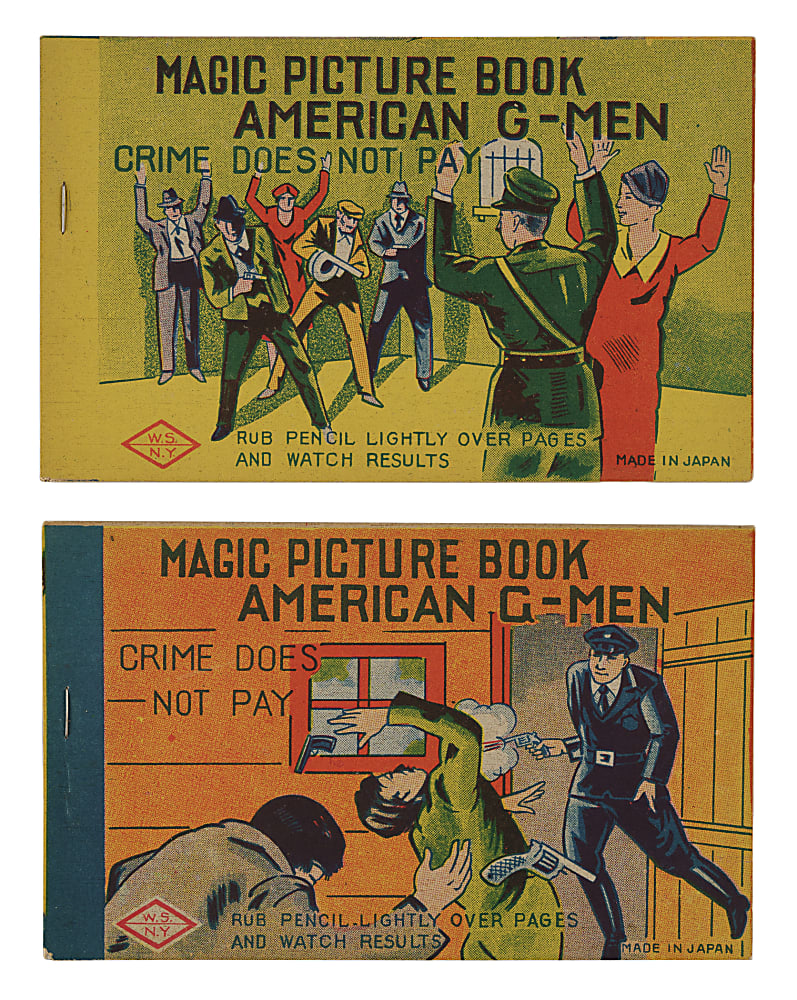 1936 R13-1 and R13-2 "American G-Men" Complete Set Pair (2 Sets, 96 Cards)