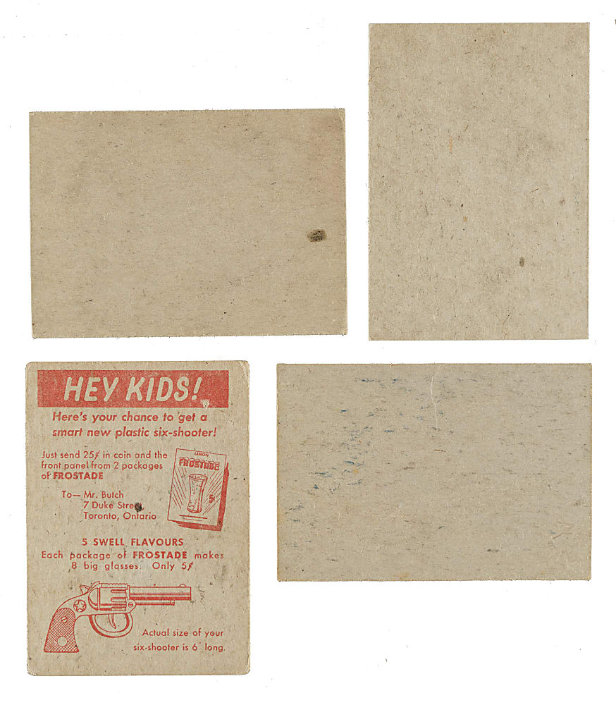 1951 Parkhurst "Colour Comic Cards" Complete Set (39)