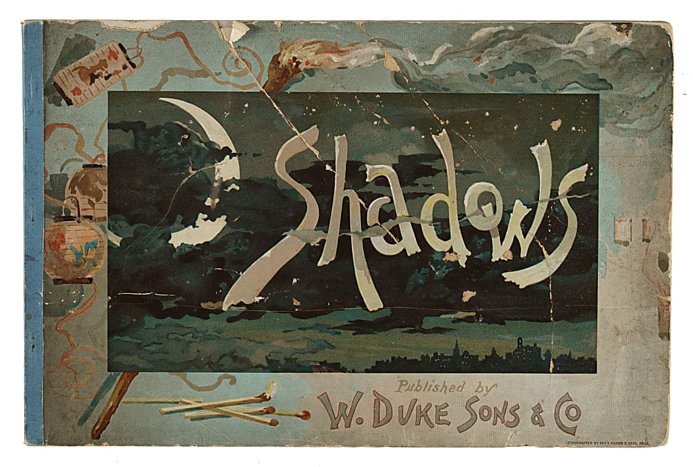 1889 N87 Duke "Shadows" Complete Set (50) Plus Tobacco Premium Album