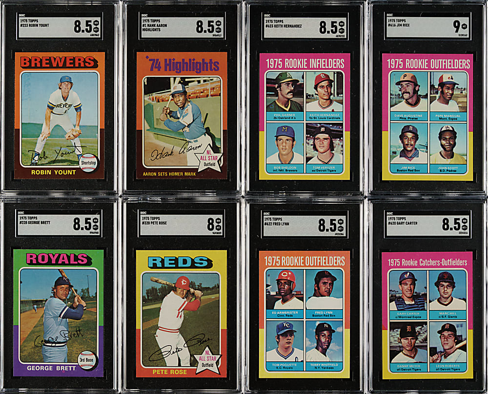 1975 Topps SGC-Graded Complete Set (660)