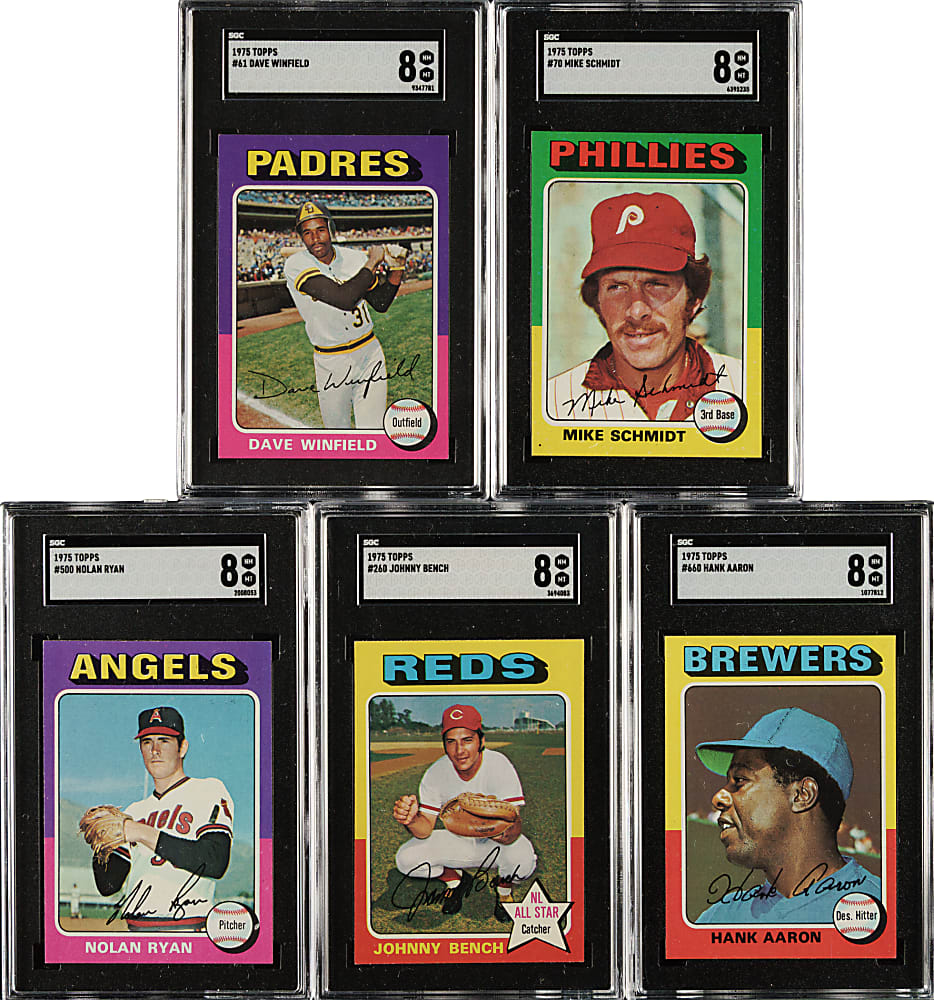 1975 Topps SGC-Graded Complete Set (660)