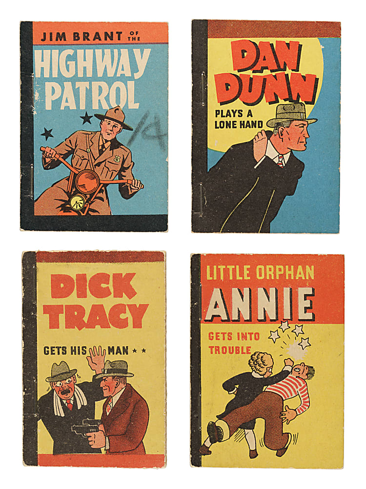 1938 to 1940 Whitman Penny Books Complete and Near-Complete Set Collection (3 sets, 52 books)