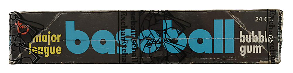 Extremely Rare 1971 Topps Third Series Unopened Wax Box (24 Packs) - BBCE