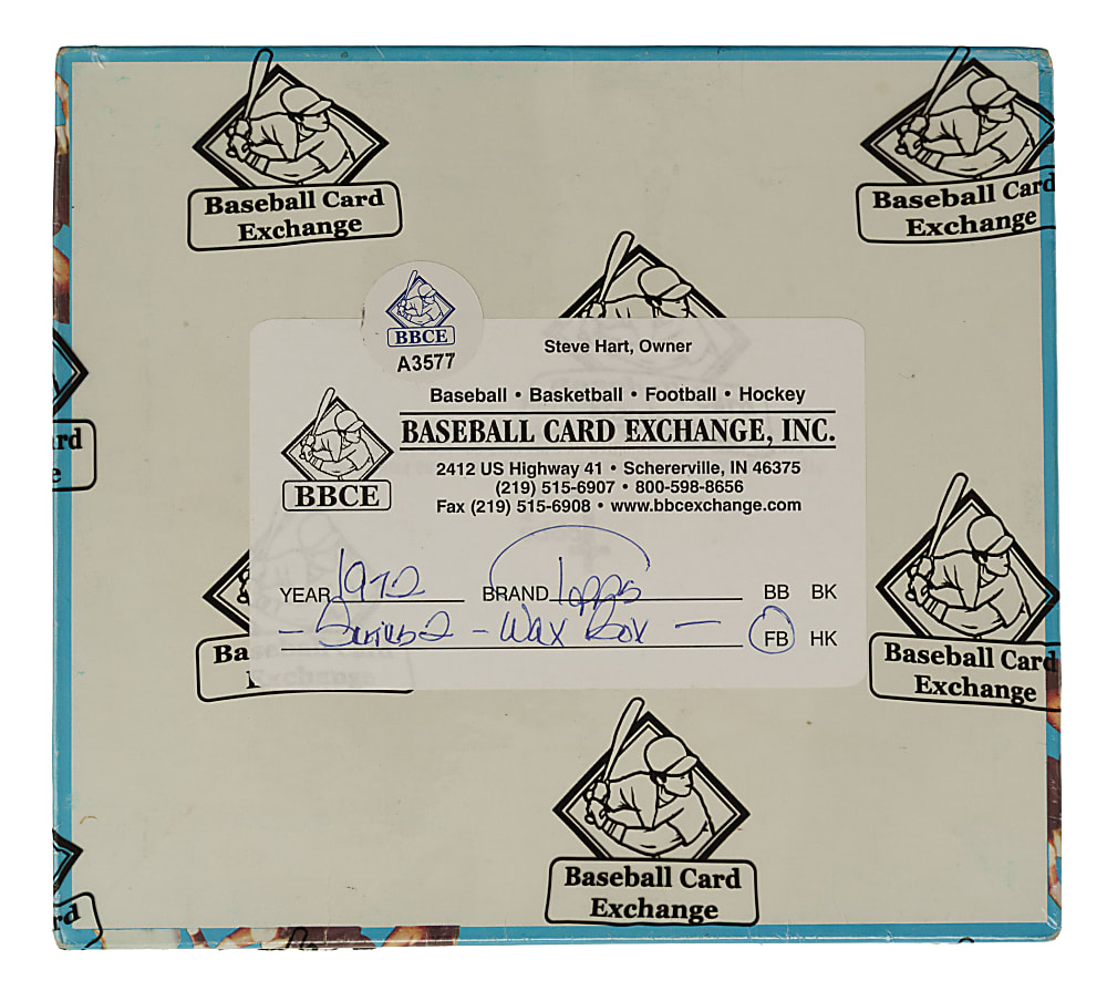 1972 Topps Football Second Series Unopened Wax Box (24 Packs) - BBCE - Roger Staubach Rookie Year