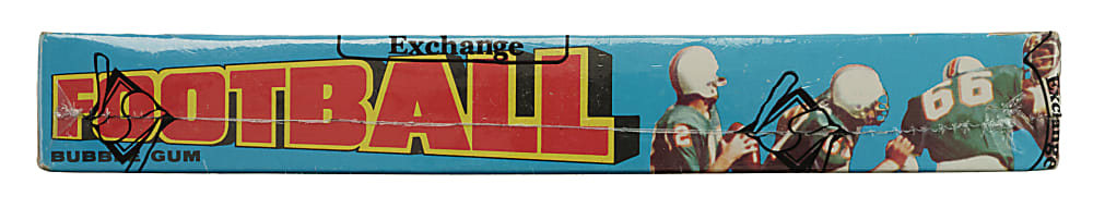 1972 Topps Football Second Series Unopened Wax Box (24 Packs) - BBCE - Roger Staubach Rookie Year