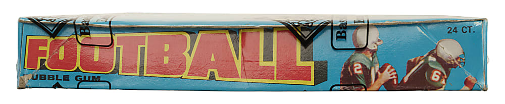 1972 Topps Football Second Series Unopened Wax Box (24 Packs) - BBCE - Roger Staubach Rookie Year