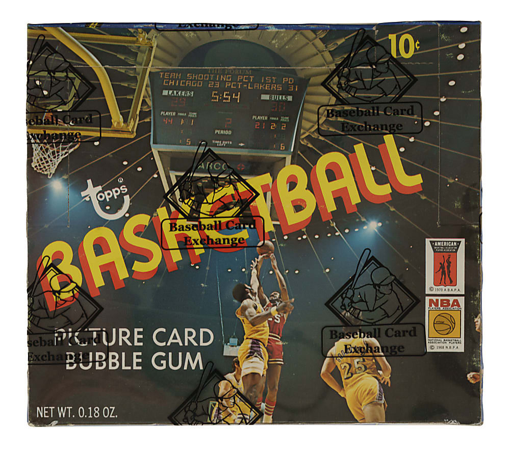 1972-1973 Topps Basketball Unopened Wax Box (24 Packs) - BBCE and Ex-Fritsch