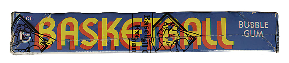 1972-1973 Topps Basketball Unopened Wax Box (24 Packs) - BBCE and Ex-Fritsch