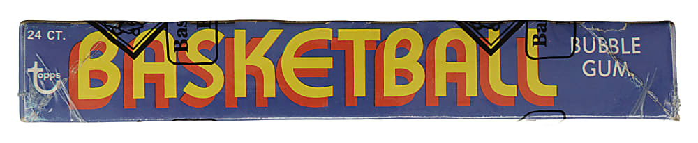 1972-1973 Topps Basketball Unopened Wax Box (24 Packs) - BBCE and Ex-Fritsch