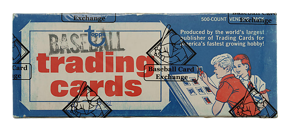 1971 Topps Second Series Unopened Vending Box - BBCE and Ex-Fritsch