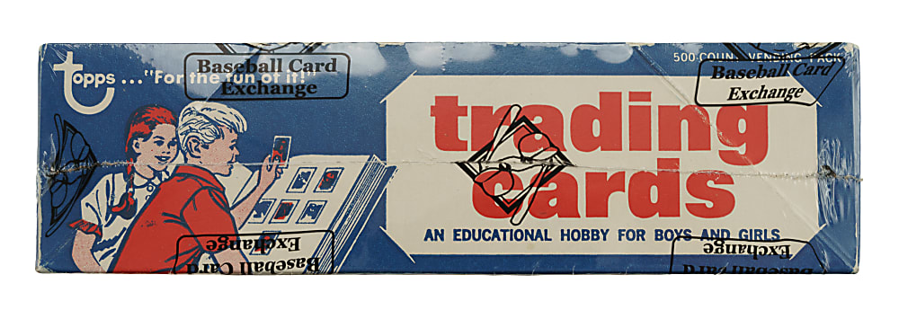 1971 Topps Second Series Unopened Vending Box - BBCE and Ex-Fritsch
