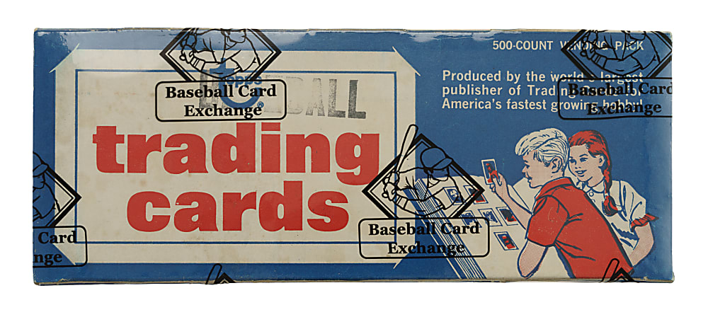 1971 Topps Third Series Unopened Vending Box - BBCE and Ex-Fritsch