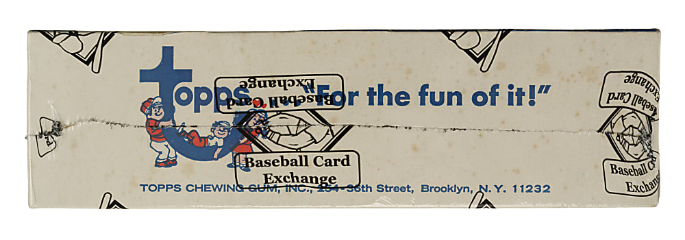 1971 Topps Third Series Unopened Vending Box - BBCE and Ex-Fritsch