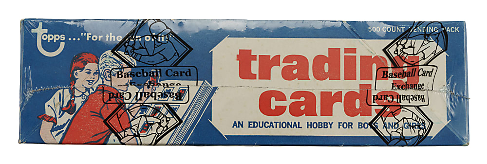 1971 Topps Third Series Unopened Vending Box - BBCE and Ex-Fritsch