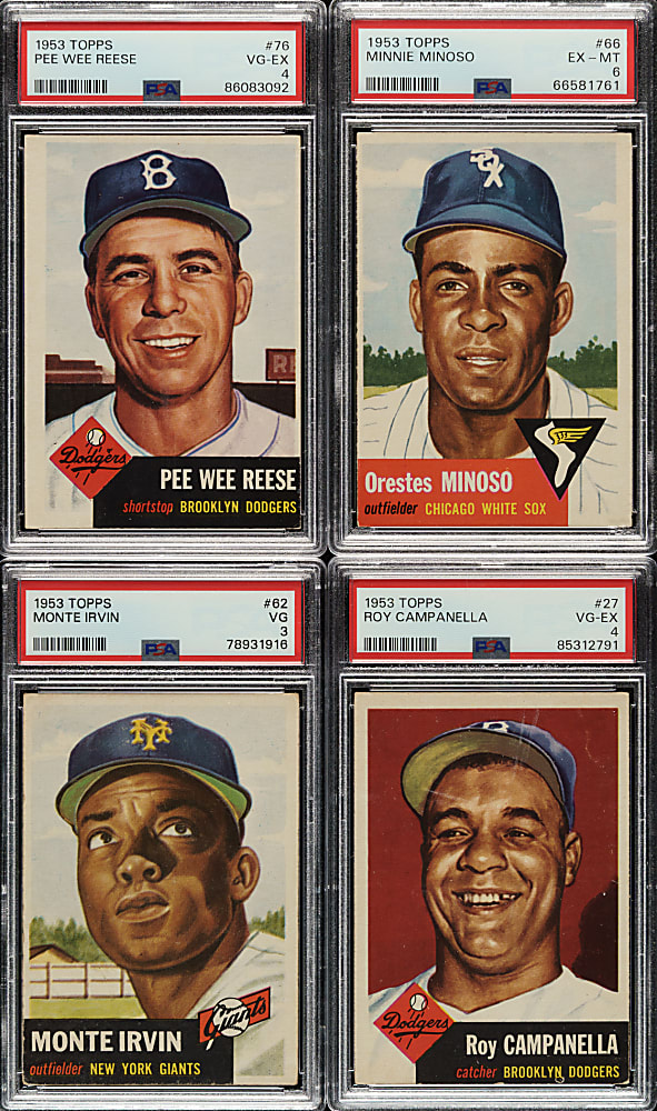 1953 Topps Near-Complete Set (270/274)
