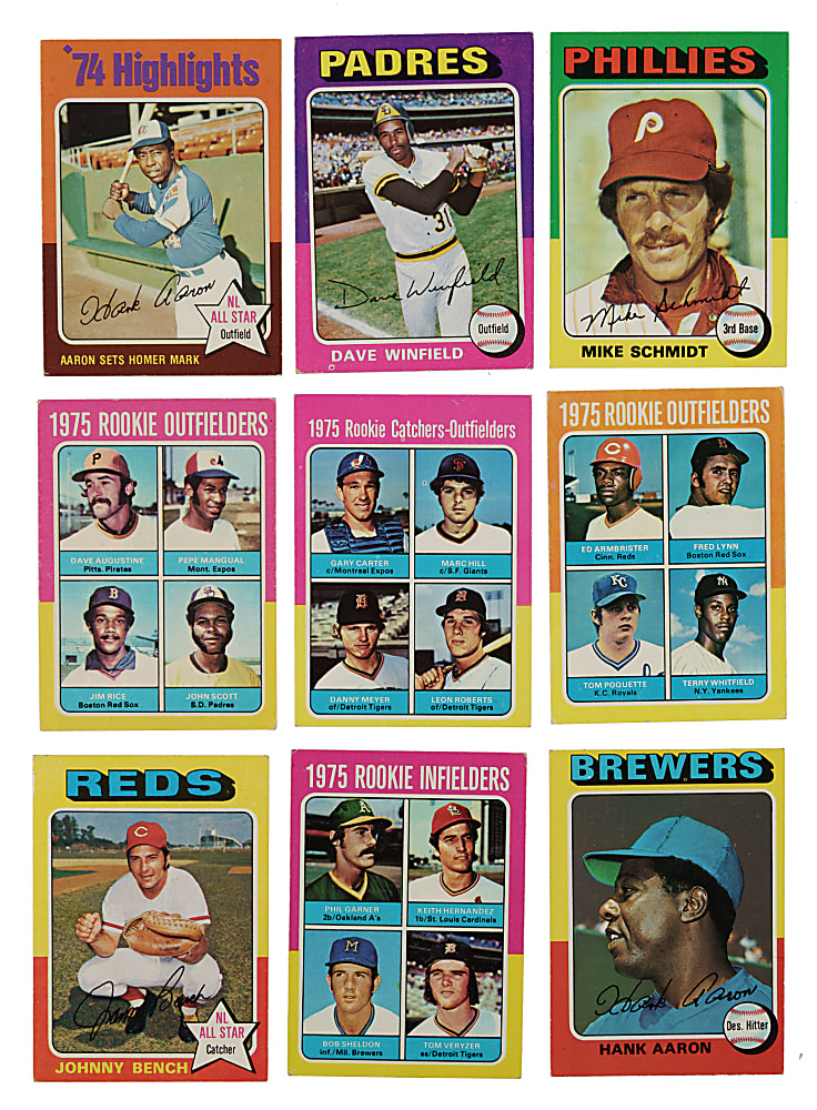 1975 Topps Complete Set (660)