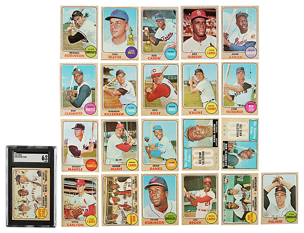 1968 Topps Complete Set (598)