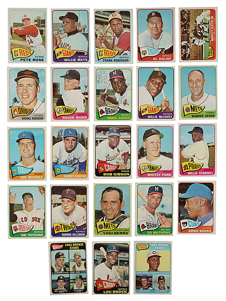 1965 Topps Complete Set (598)