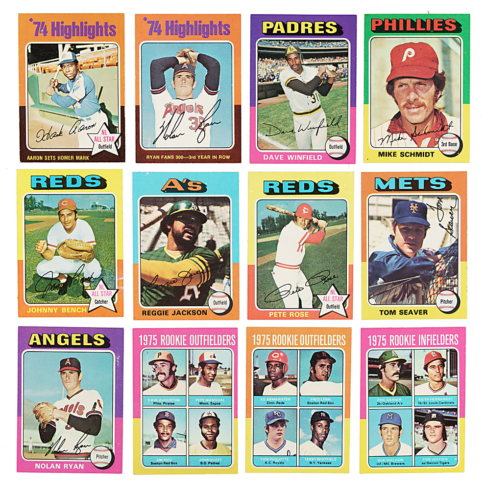1975 Topps Complete Set (660)