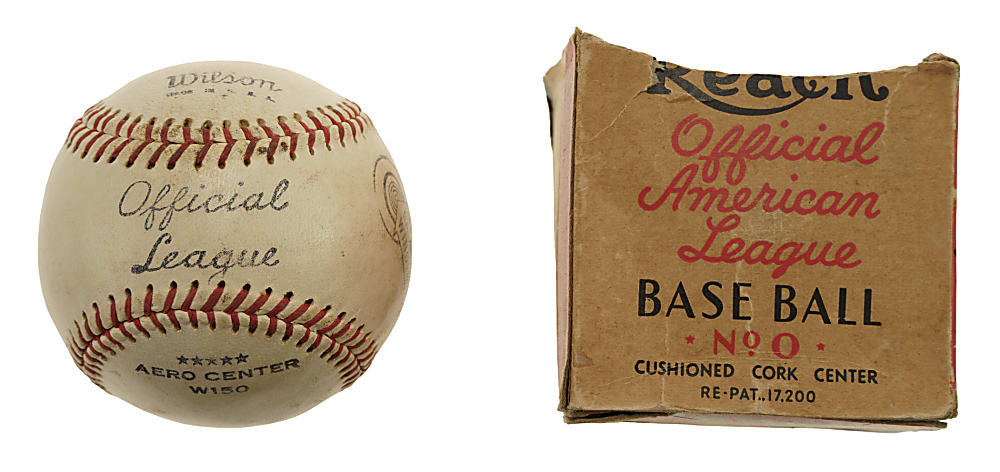 Babe Ruth Single-Signed Baseball JSA NM-MT 8