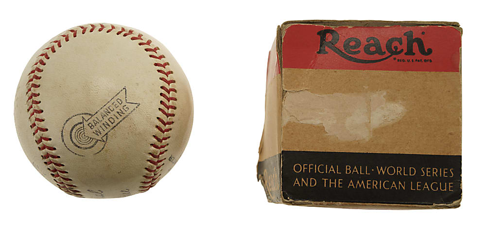 Babe Ruth Single-Signed Baseball JSA NM-MT 8