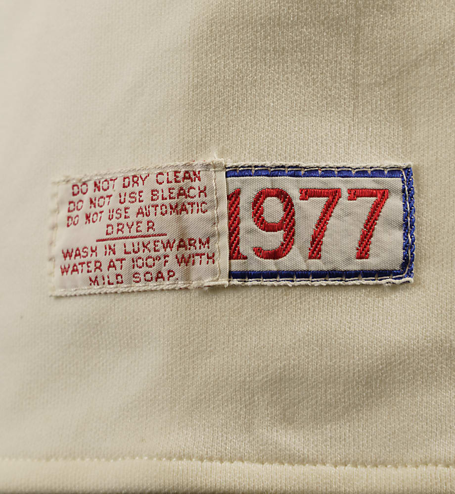 1977 Carlton Fisk Boston Red Sox Game-Used Home Jersey MEARS A8