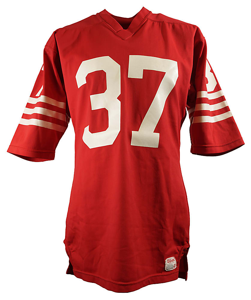 1975 Jimmy Johnson San Francisco 49ers Game-Used Home Jersey - Direct Player Provenance