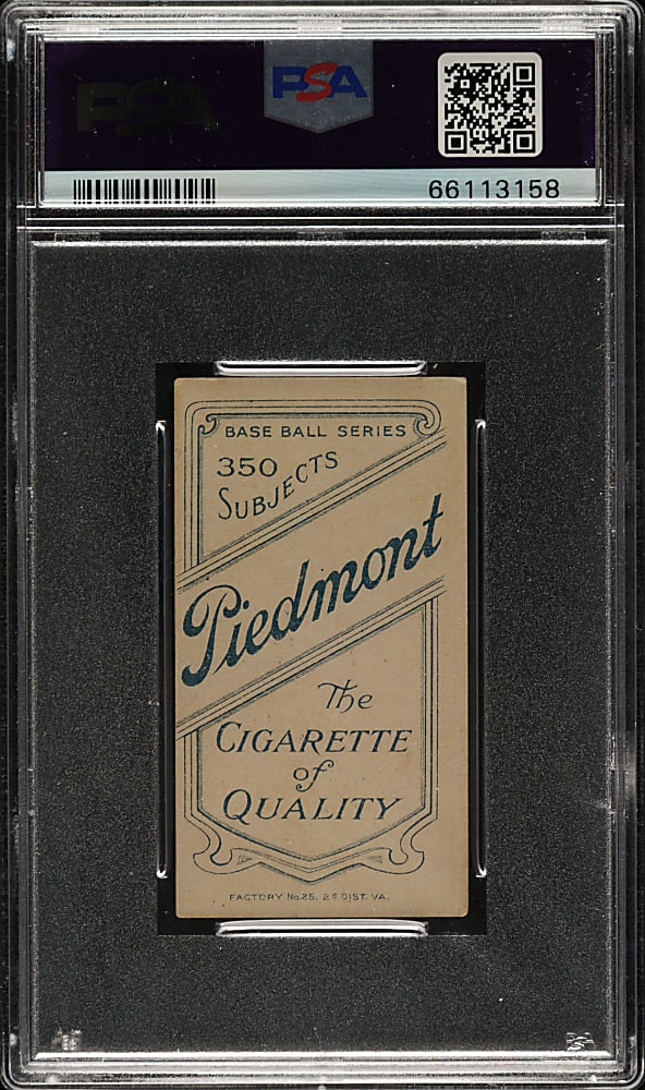 1909-1911 T206 White Border Tris Speaker Rookie PSA VG-EX 4