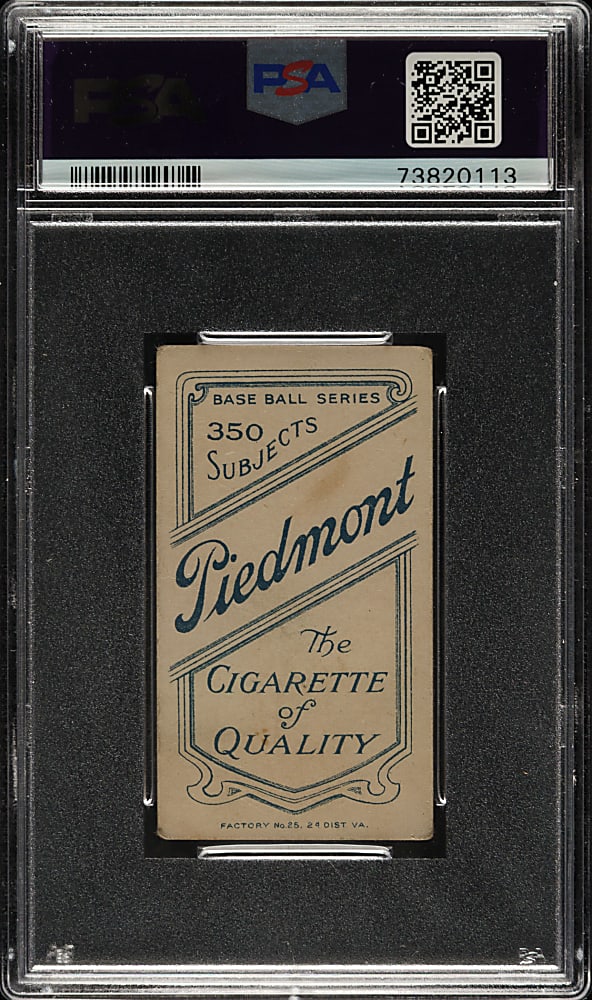 1909-1911 T206 White Border Ty Cobb Bat On Shoulder PSA VG 3