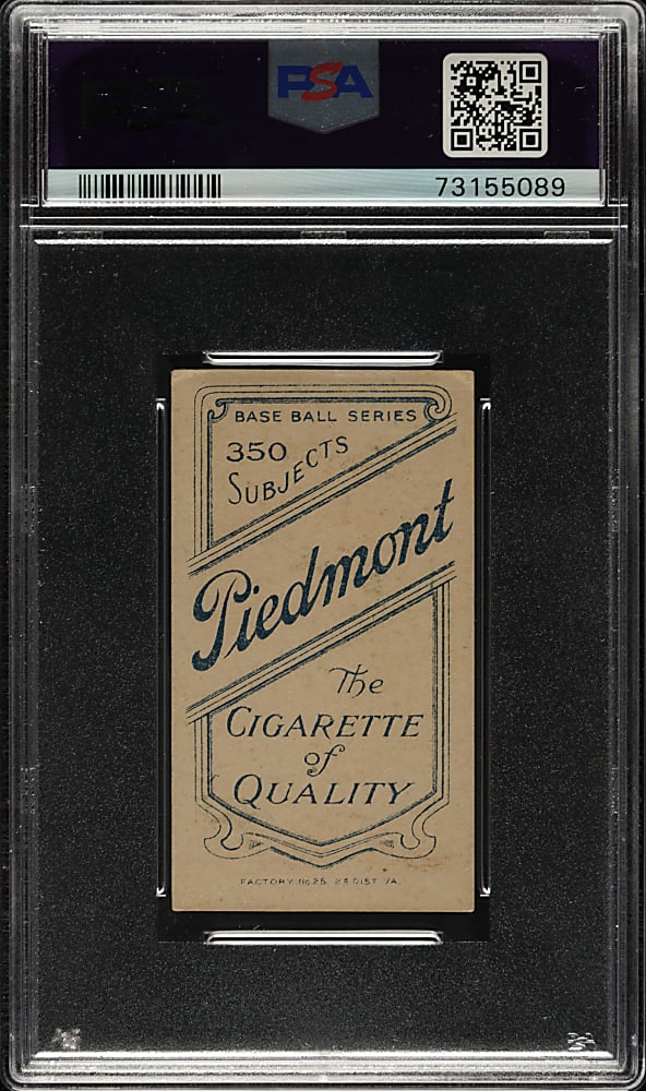 1909-1911 T206 White Border Cy Young Glove Shows PSA VG-EX 4