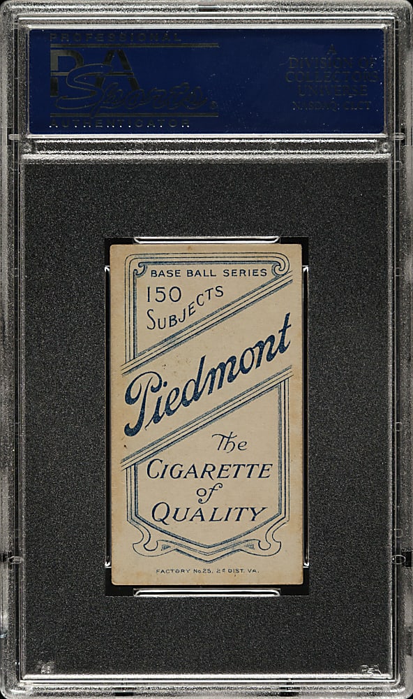 1909-1911 T206 White Border Nap Lajoie Portrait PSA VG-EX 4