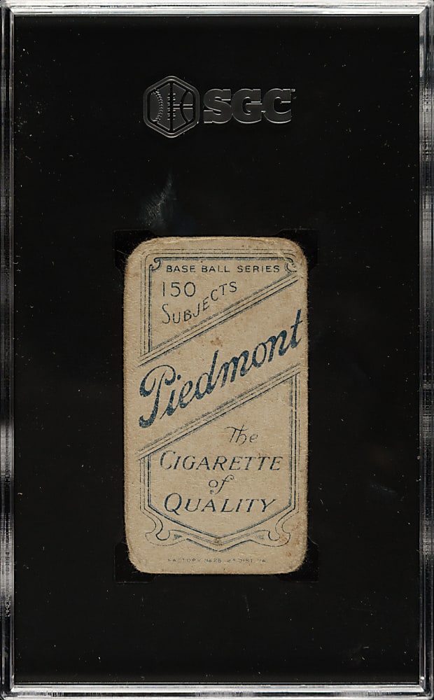 1909-1911 T206 White Border Sherry Magie - Error SGC POOR 1