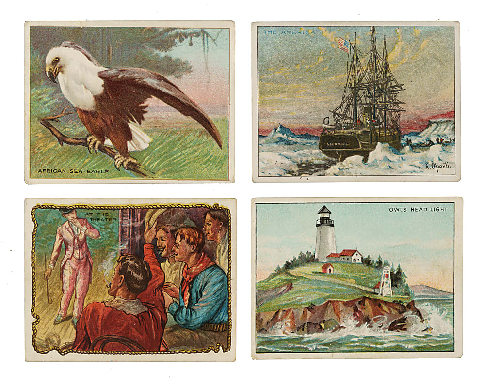 1910-Era Hassan "T" Set Complete Set Collection (5 Sets, 254 Cards)