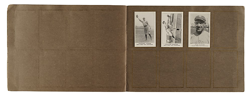 1921 Koester Bread Complete Set (52) Including Babe Ruth In Original Album - Newly Discovered!