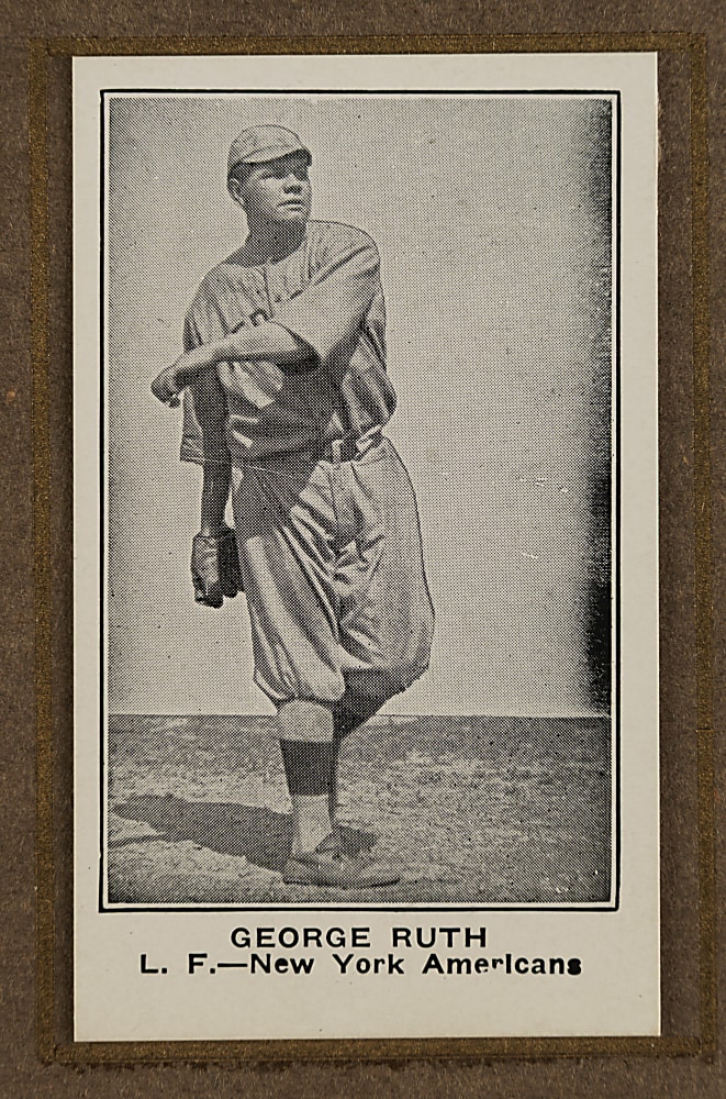 1921 Koester Bread Complete Set (52) Including Babe Ruth In Original Album - Newly Discovered!