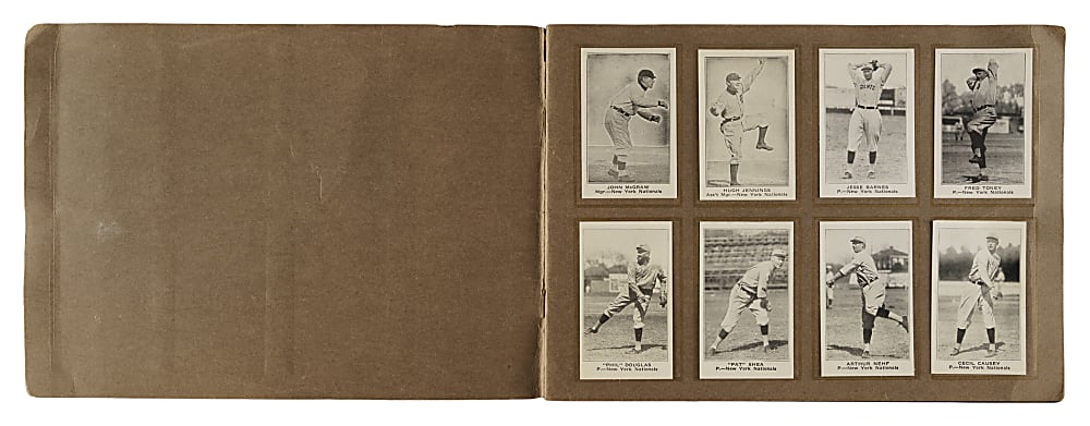 1921 Koester Bread Complete Set (52) Including Babe Ruth In Original Album - Newly Discovered!