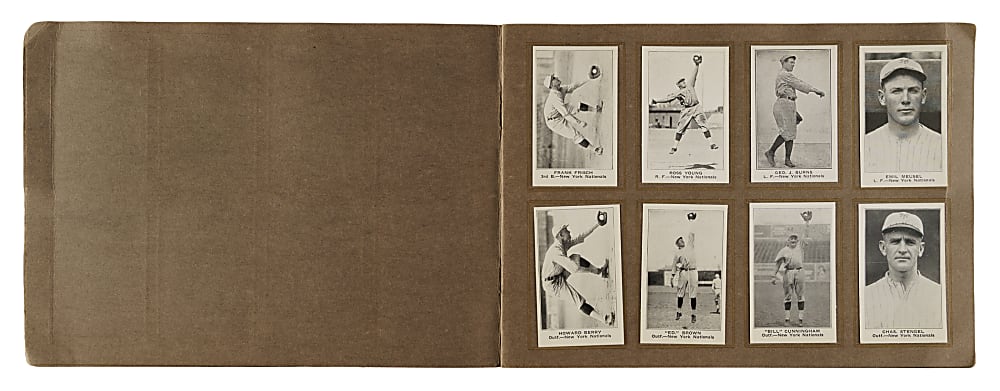1921 Koester Bread Complete Set (52) Including Babe Ruth In Original Album - Newly Discovered!