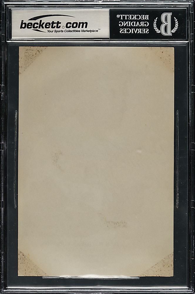 Signed 1963 Hall of Fame Picture Pack Jackie Robinson - Beckett GEM MINT 10 Signature