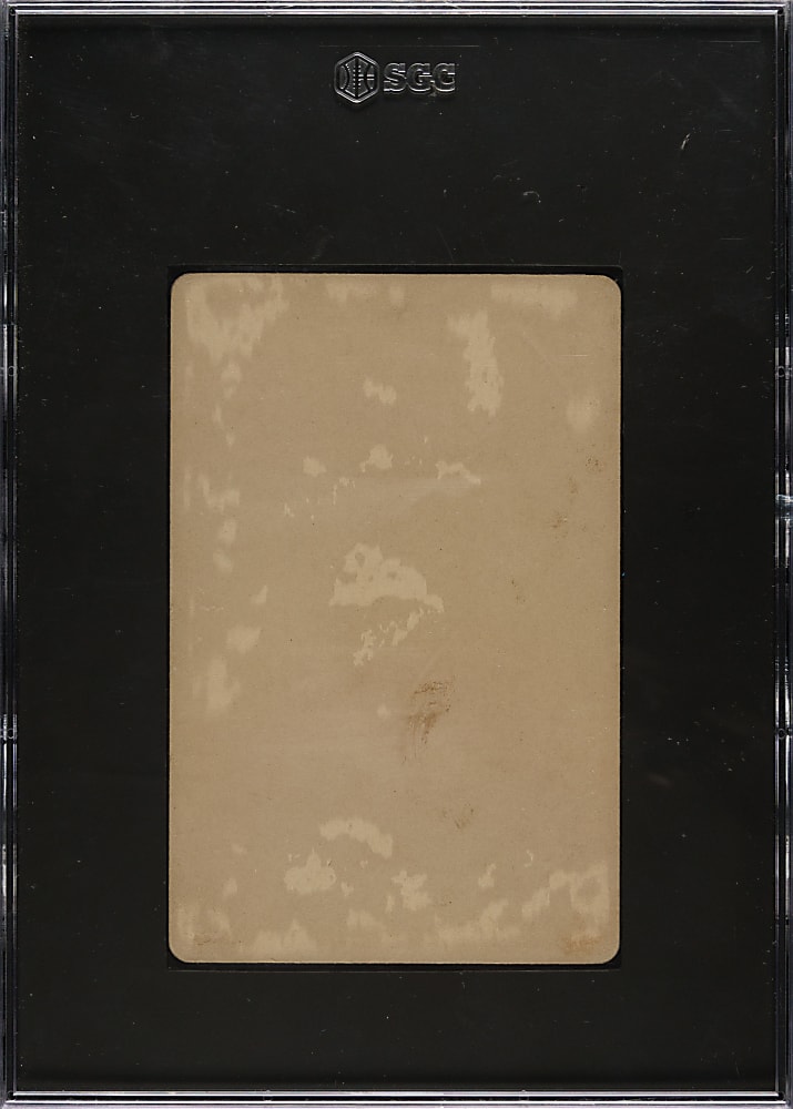 Circa 1895 Campbell Studios Cabinet #966 Bob Fitzsimmons SGC VG 3