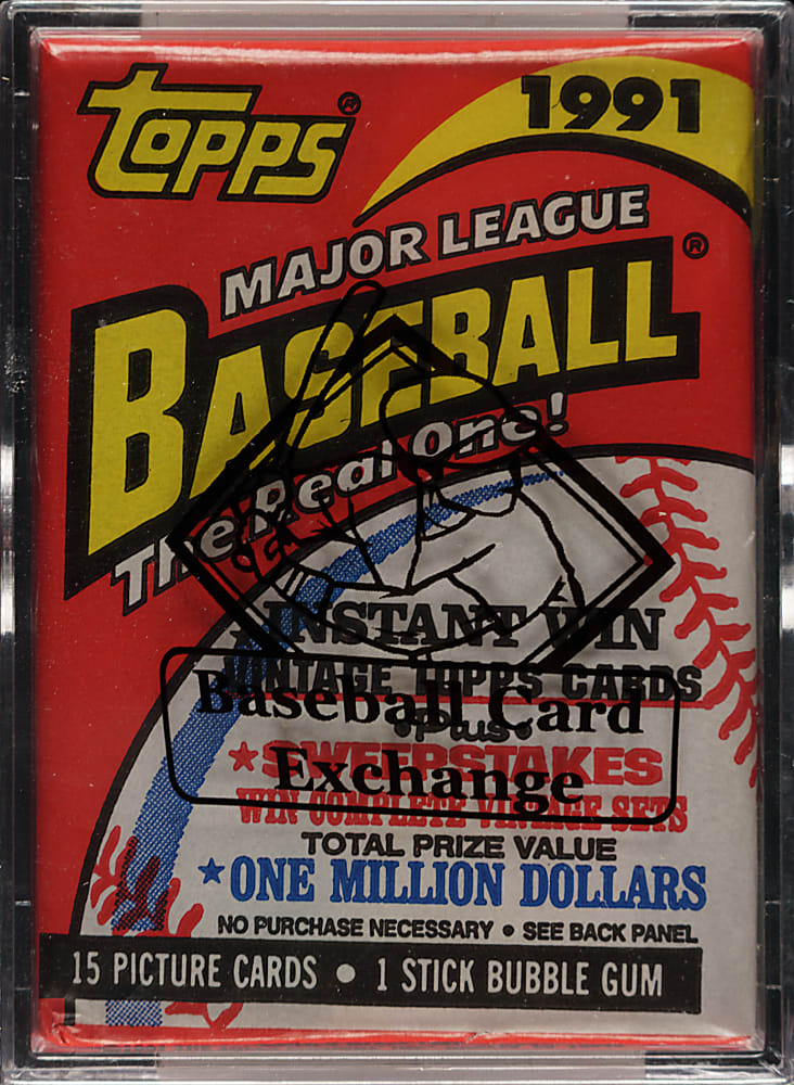 1991 Topps Desert Shield Unopened Wax Pack - BBCE