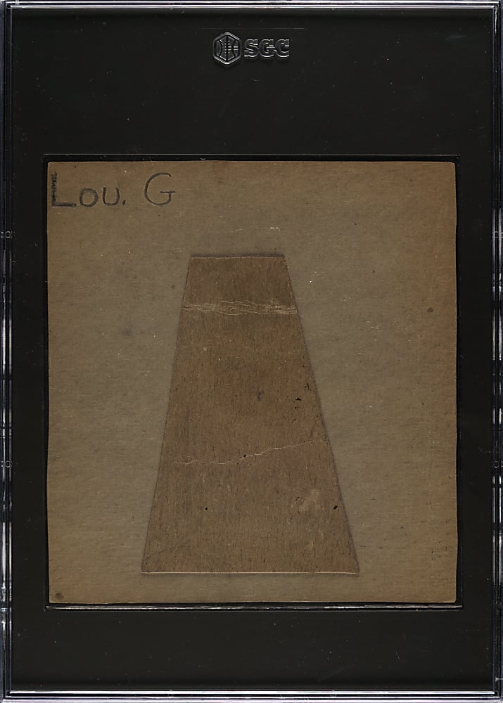 1935 Wheaties Series 1 Lou Gehrig - SGC