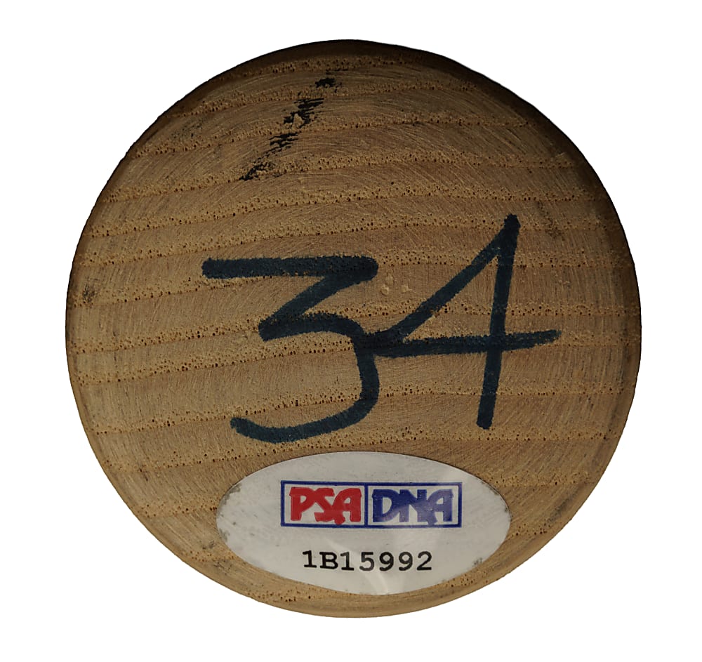 1993 Kirby Puckett Minnesota Twins Signed Game-Used Bat PSA/DNA GU 8